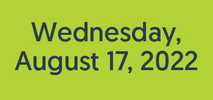 Wednesday August 17th 2022